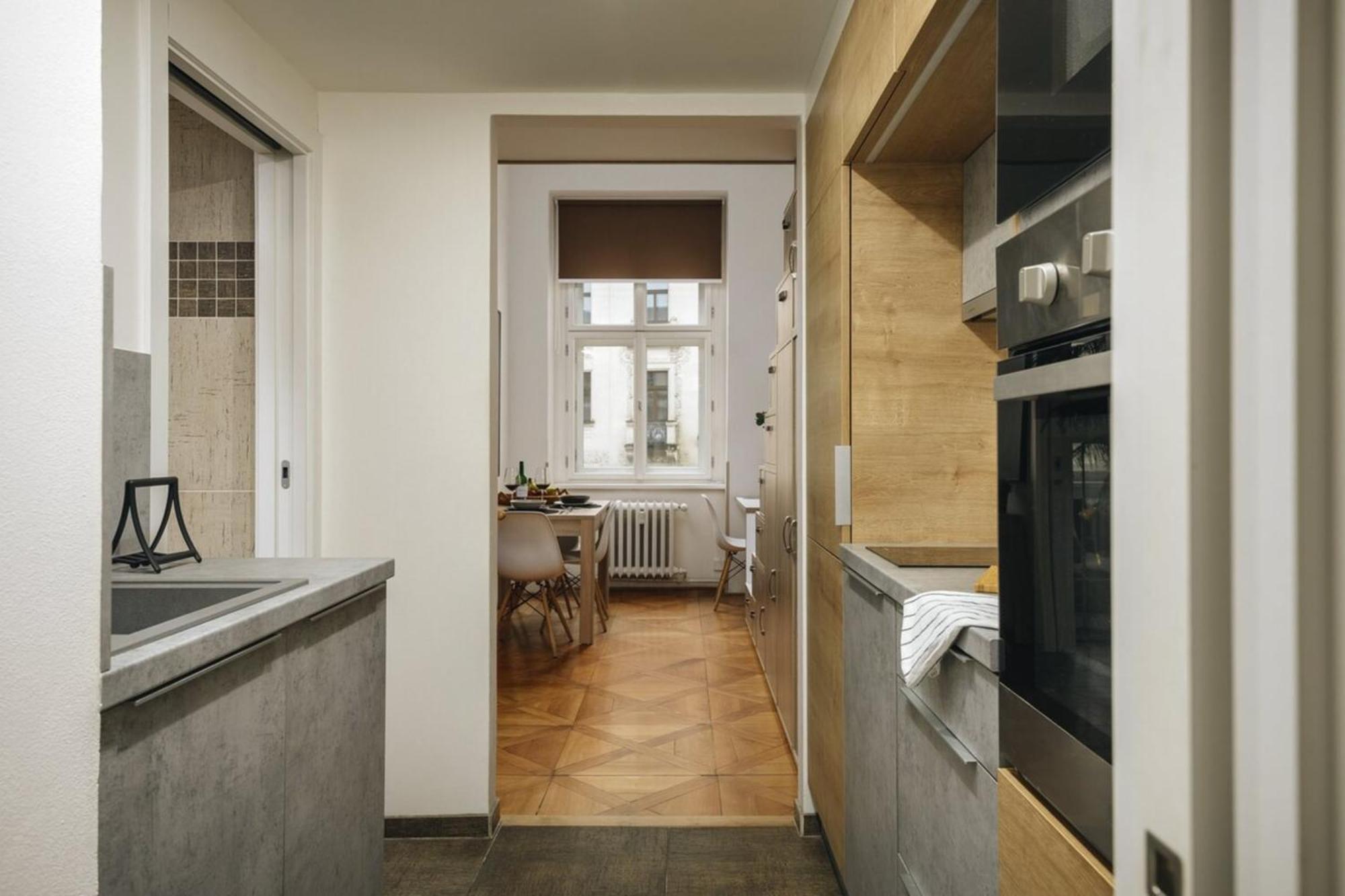 Cozy & Comfortable Apt Walking Anywhere You Want Sen Praga Esterno foto